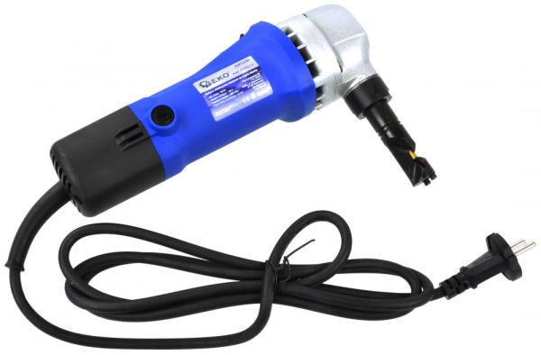 Elektrické nožnice na strihanie plechu, 500 W, max. hrúbka plechu 1,2 mm, GEKO 3