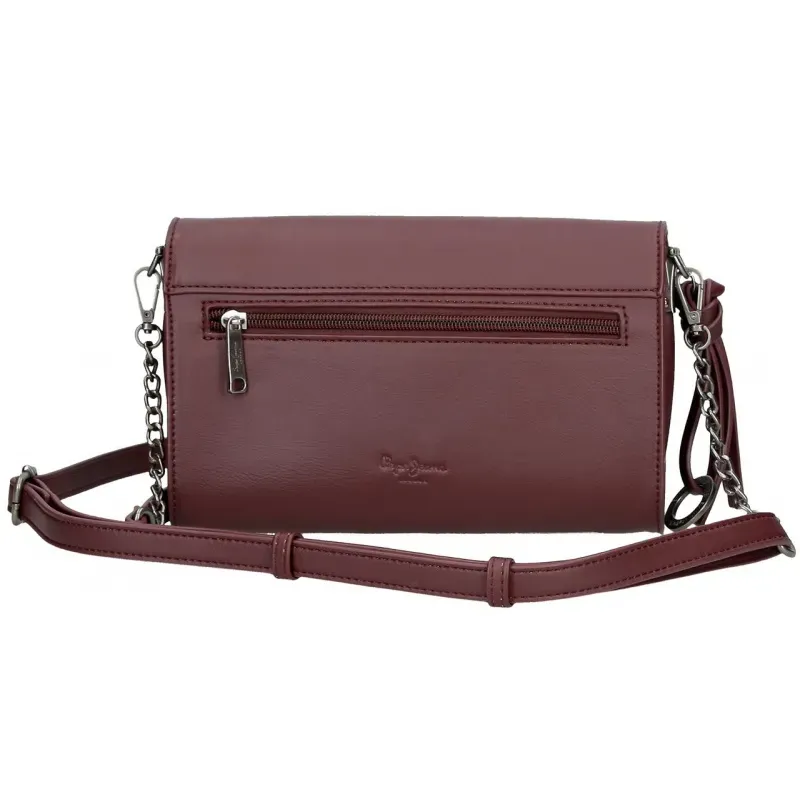 Dámska kabelka PEPE JEANS Mara Bordeaux / Bordová, 7245232