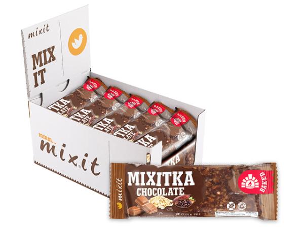 Mixit Mixitky BEZ LEPKU - Čokoláda (20 ks) 1200 g