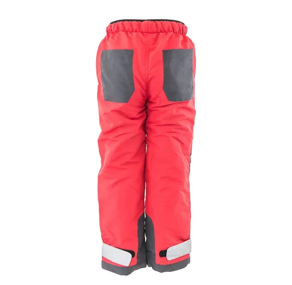Outdoorové športové nohavice s fleecovou podšívkou, Pidilidi, PD1121-08, červená