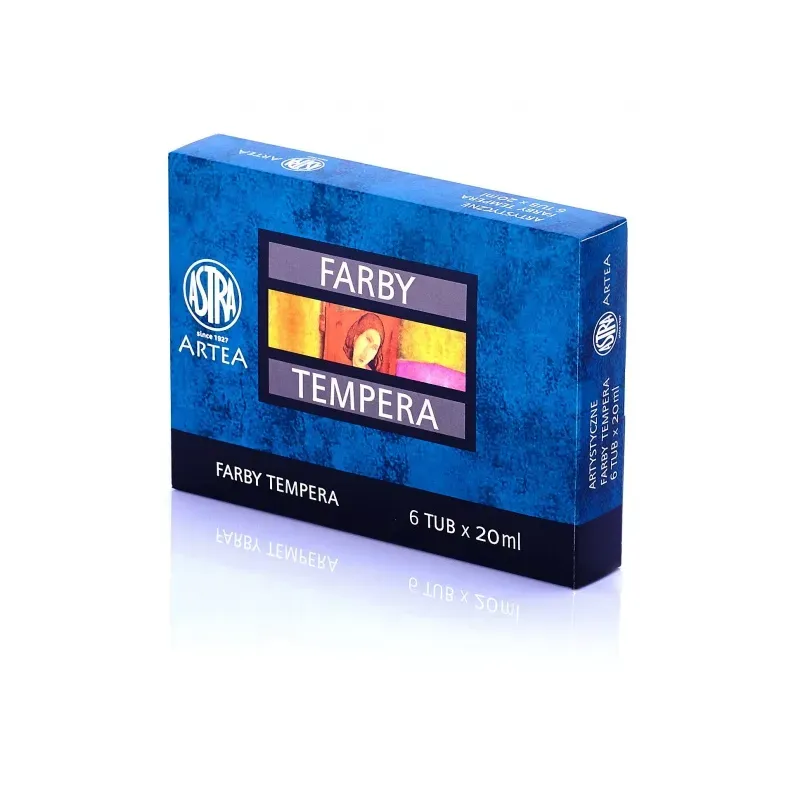 ARTEA Temperové farby Profi 6x20ml, 83419901