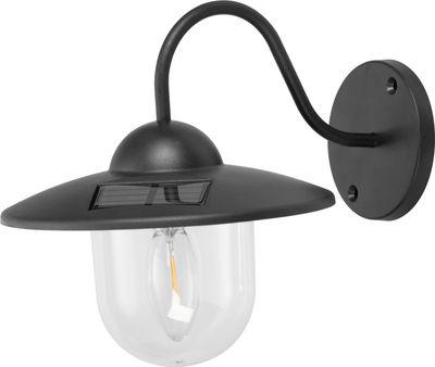 Lampa Strend Pro Garden, solárna, svietidlo na stenu/plot, 1x LED, 23,5x18x20 cm