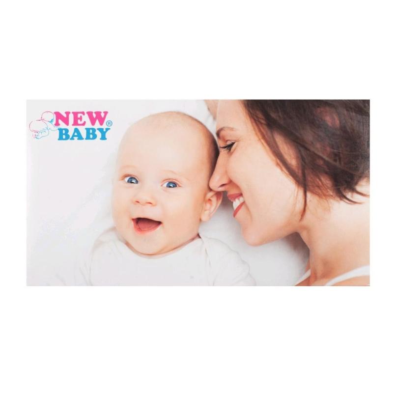 Polovystužená dojčiaca podprsenka New Baby Eva 85D biela 85D