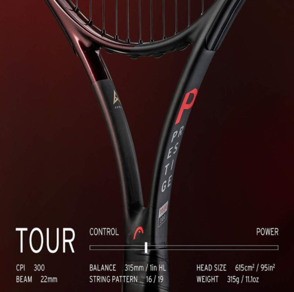 Prestige Tour 2021 tenisová raketa 5
