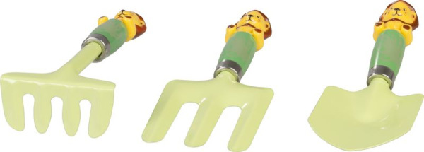 Sada náradia Strend Pro, záhradnícka, detská, 3-dielna, ABS + oceľ, lopatka hrable a vidly 1