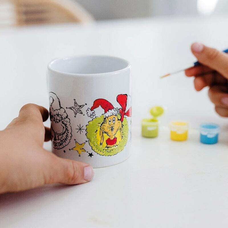 Grinch Vymaľuj si Hrnček 2