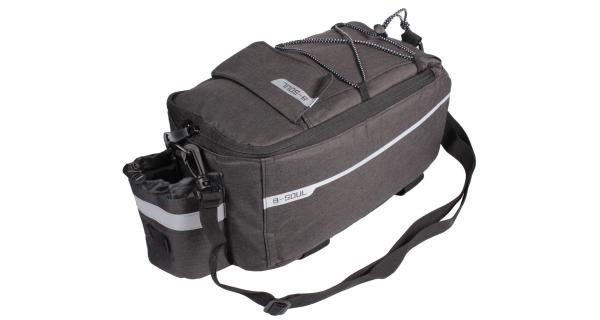 B-SOUL Rear 1.0 taška na nosič čierna