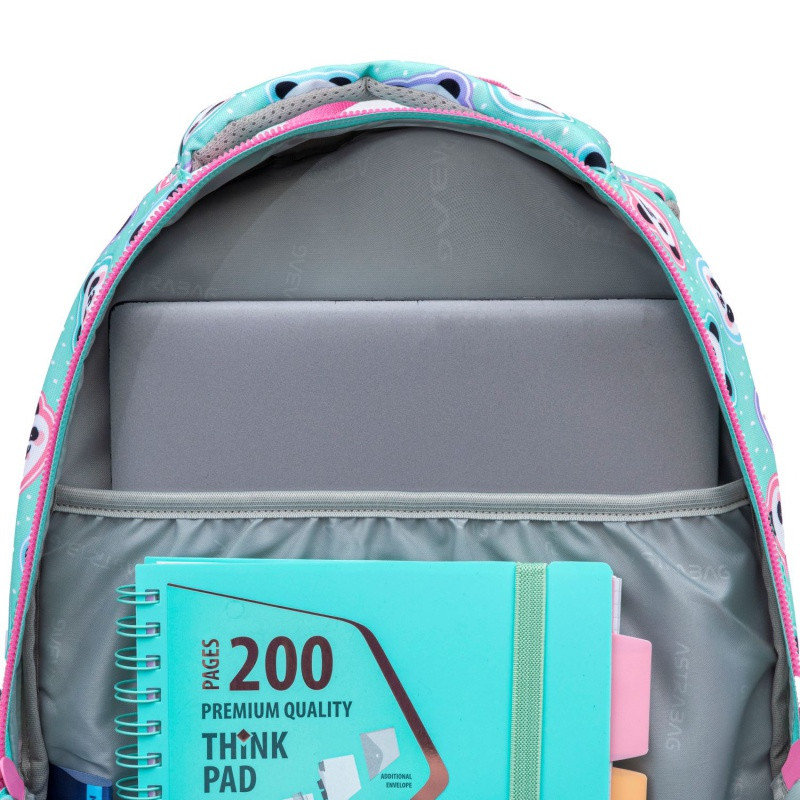 Školský batoh AstraBAG MINTY PANDAS, AB300, 502025011 6