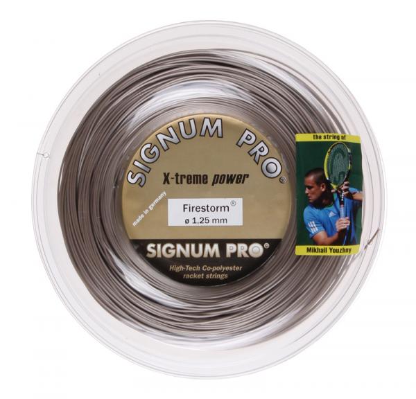 Signum pro Firestorm Youzhny tenisový výplet 200 m, 1,25mm