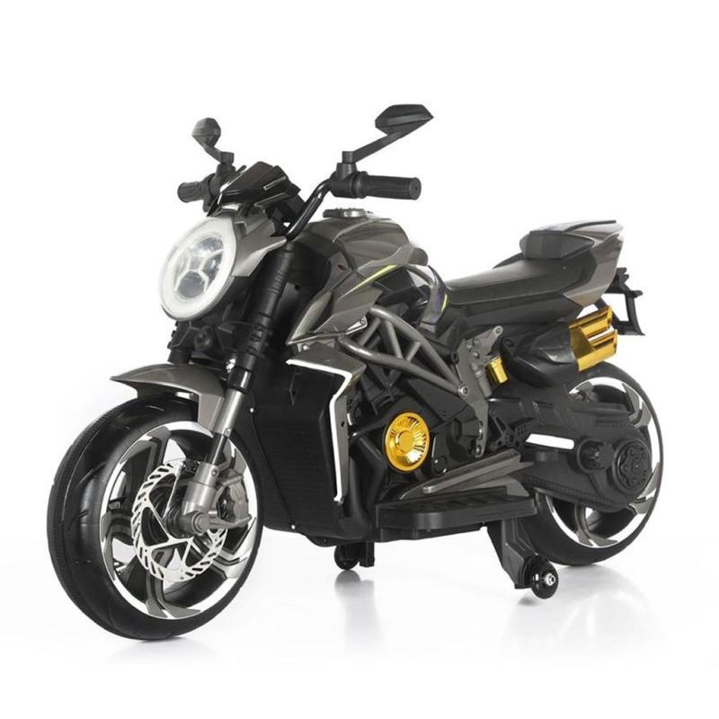 Detská elektrická motorka Baby Mix Calabre čierna