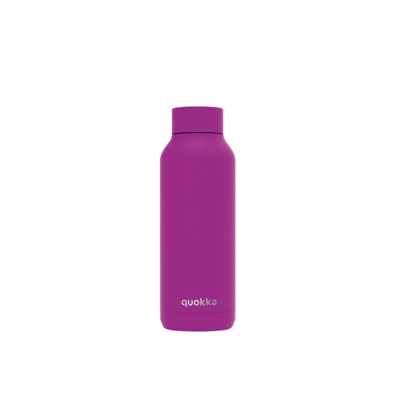 Quokka Solid, Nerezová fľaša / termoska Purple, 510ml, 11696