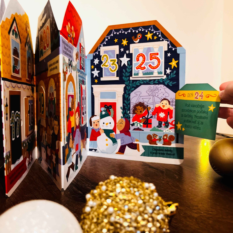 Adventný kalendár: Vianočná dedinka 4