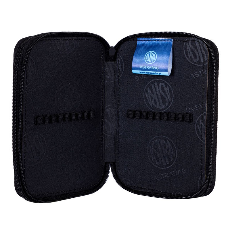 Trojposchodový peračník s náplňou AstraBAG BLUE PIXEL, AC31, 503024055 5