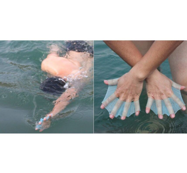 Paddle Silikon plavecké blany 3