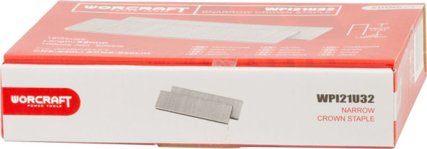 Spony do sponkovačky Worcraft CNS-S20LiH, 32 mm, sponky Typ U, bal. 5000 ks 1