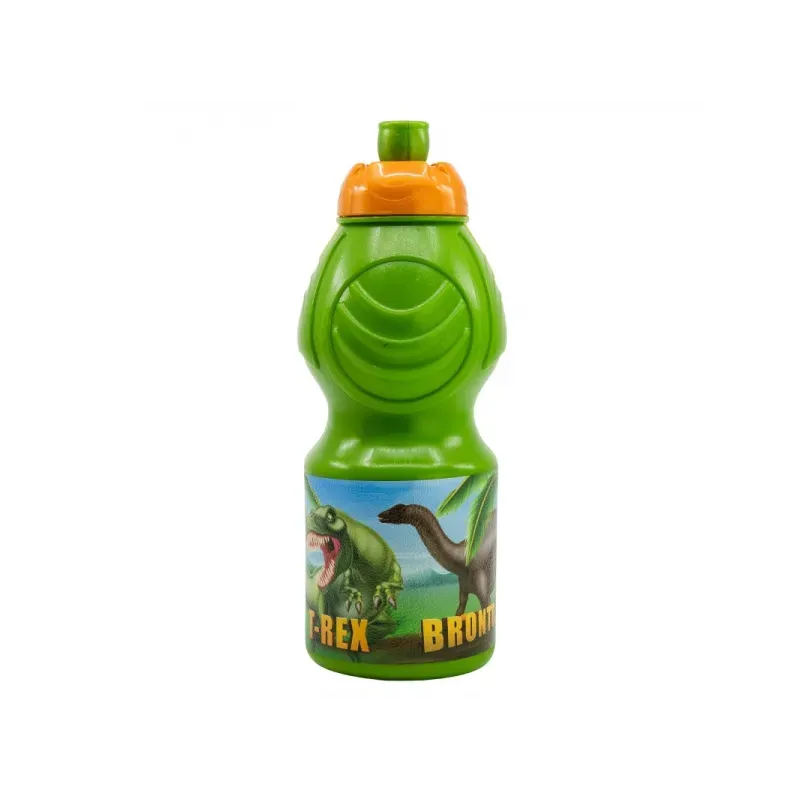 Plastová fľaša na pitie DINOSAUR T-REX, 400ml, 26232