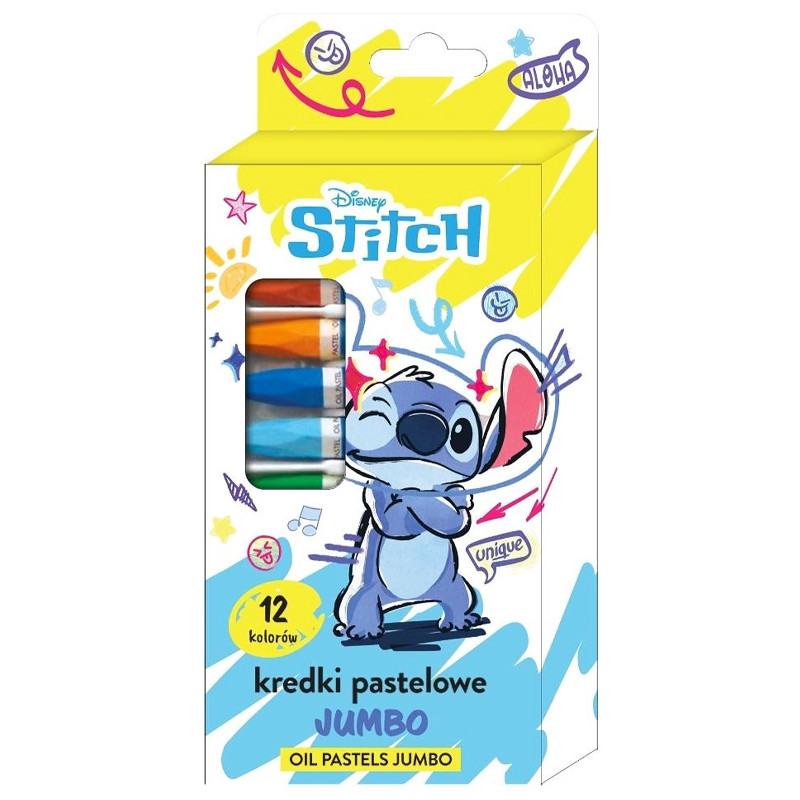 Farebné voskovky Lilo a Stitch