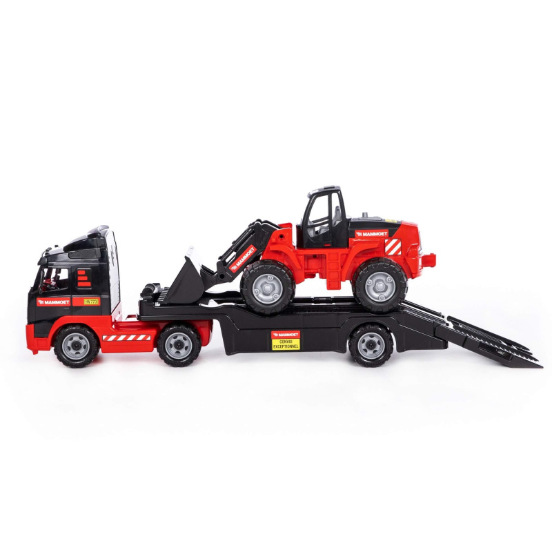 Kamión s nakladačom Mammoet 1