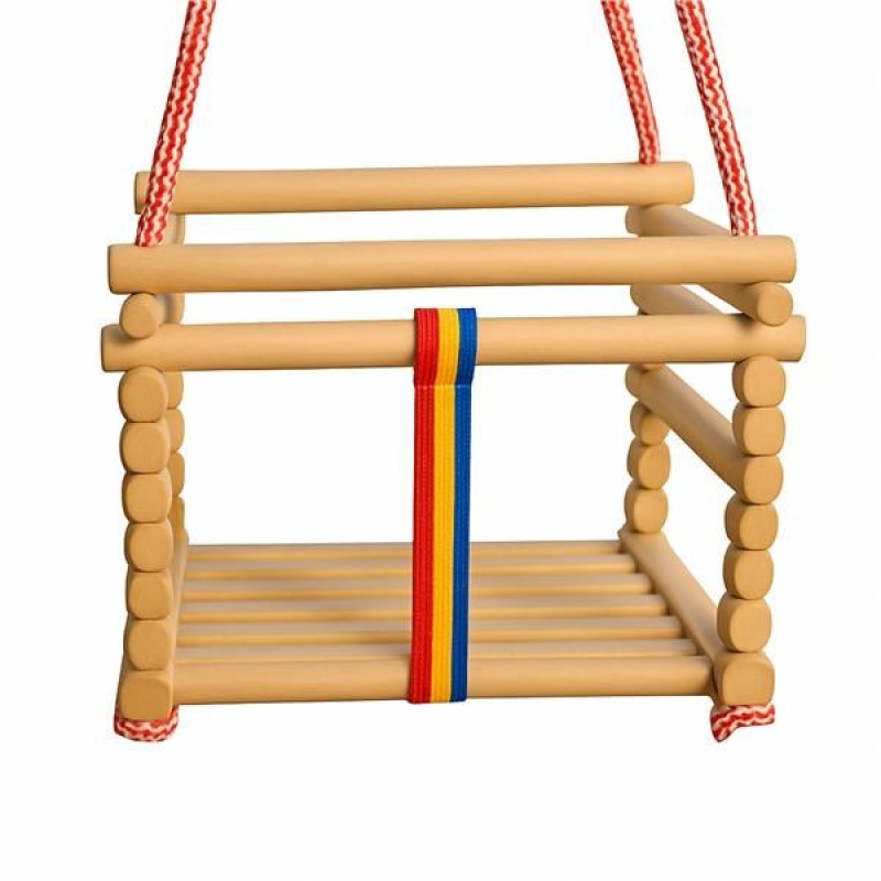 Detská hojdačka buková Baby Mix prírodná