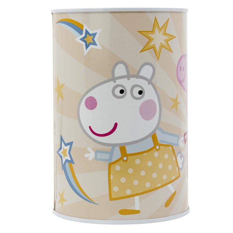 Plechová pokladnička PEPPA PIG Mega, 44775 1