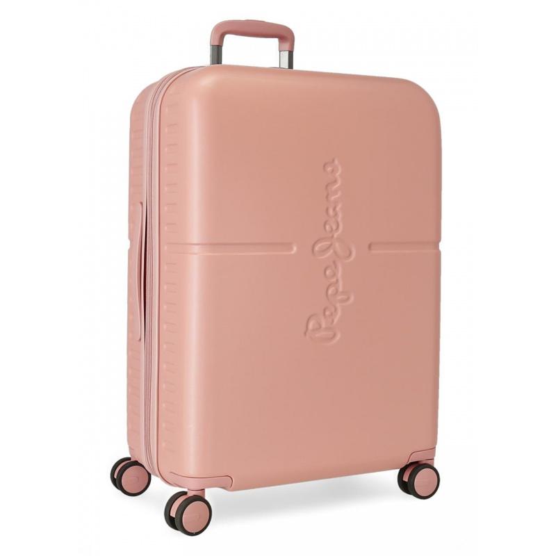 PEPE JEANS Highlight Rosa Claro, Cestovný kufor, 70x48x28cm, 79L, 7689224 (medium exp.)