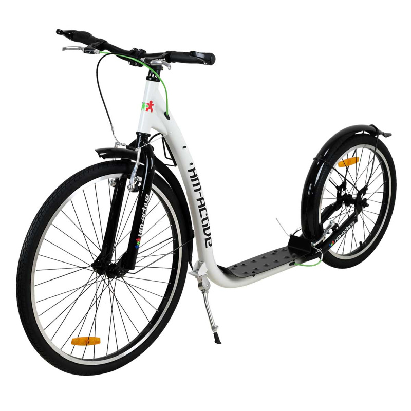 RULYT Kolobežka HM-ACTIVE 26"/20", biela