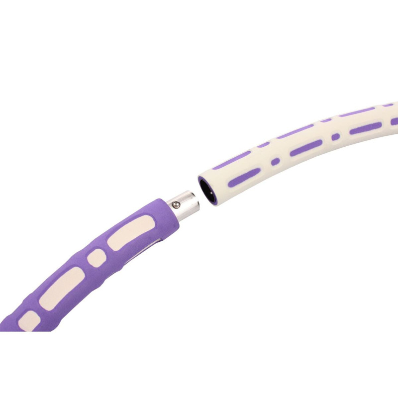 Hula Hoop Foam gymnastická obruč fialová 2