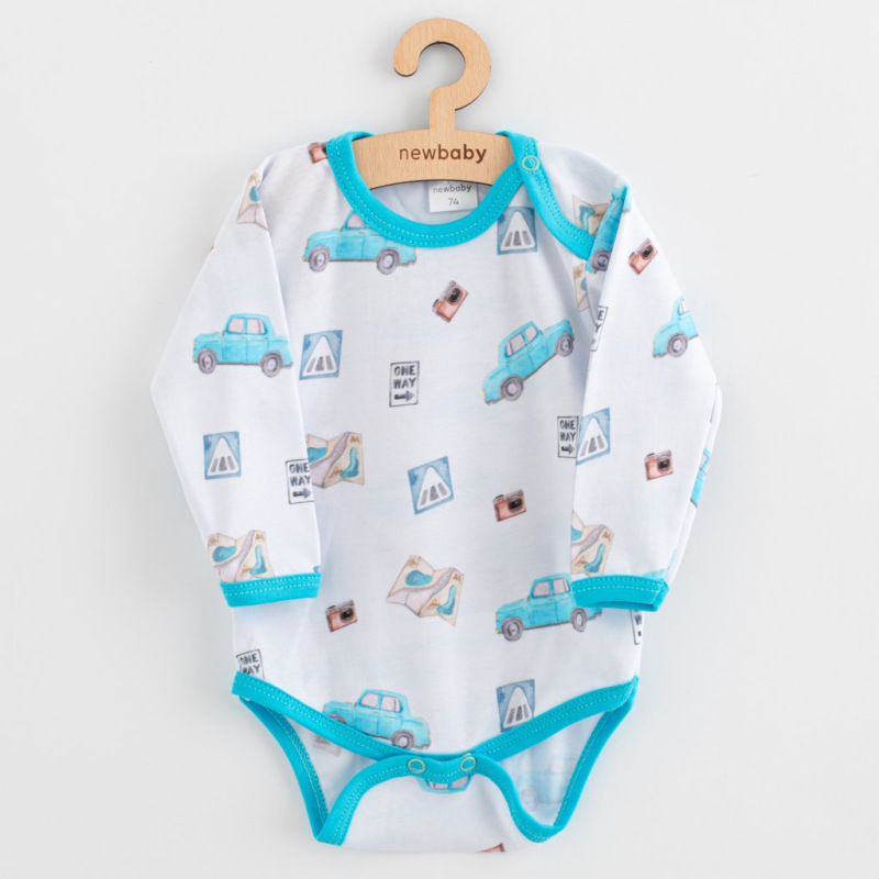 Dojčenské body New Baby Classic II cars 86 (12-18m)