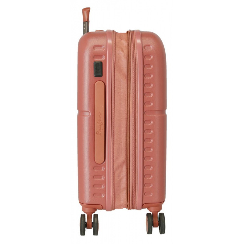 PEPE JEANS Highlight Terracota, ABS Cestovný kufor, 55x40x20cm, 37L, 7688626 (small exp.) 10