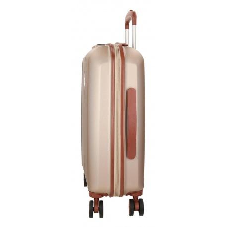 JOUMMA BAGS EL POTRO Ocuri Champagne, Sada ABS cestovných kufrov 70cm/55cm, 5128927