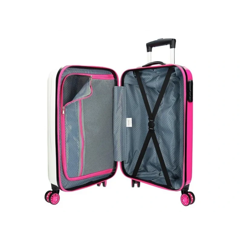 Luxusný detský ABS cestovný kufor DISNEY FROZEN Dream of Magic, 55x38x20cm, 34L, 4721461 4