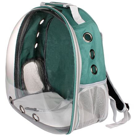 Petbag Transparent batoh pre miláčikov zelená