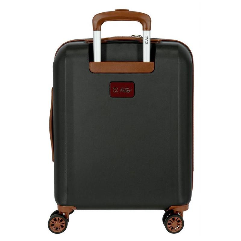 JOUMMA BAGS EL POTRO Ocuri Grey, Sada luxusných ABS cestovných kufrov 70cm/55cm, 5128921