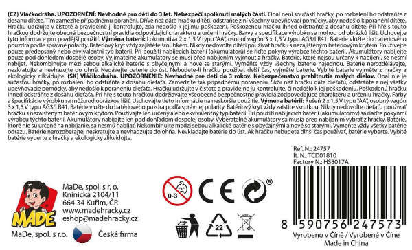 Historický model Parná lokomotíva 6