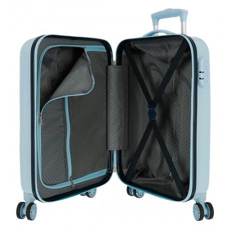 JOUMMA BAGS Luxusný ABS cestovný kufor UNICORN Green, 55x38x20cm, 34L, 4741466 (small)