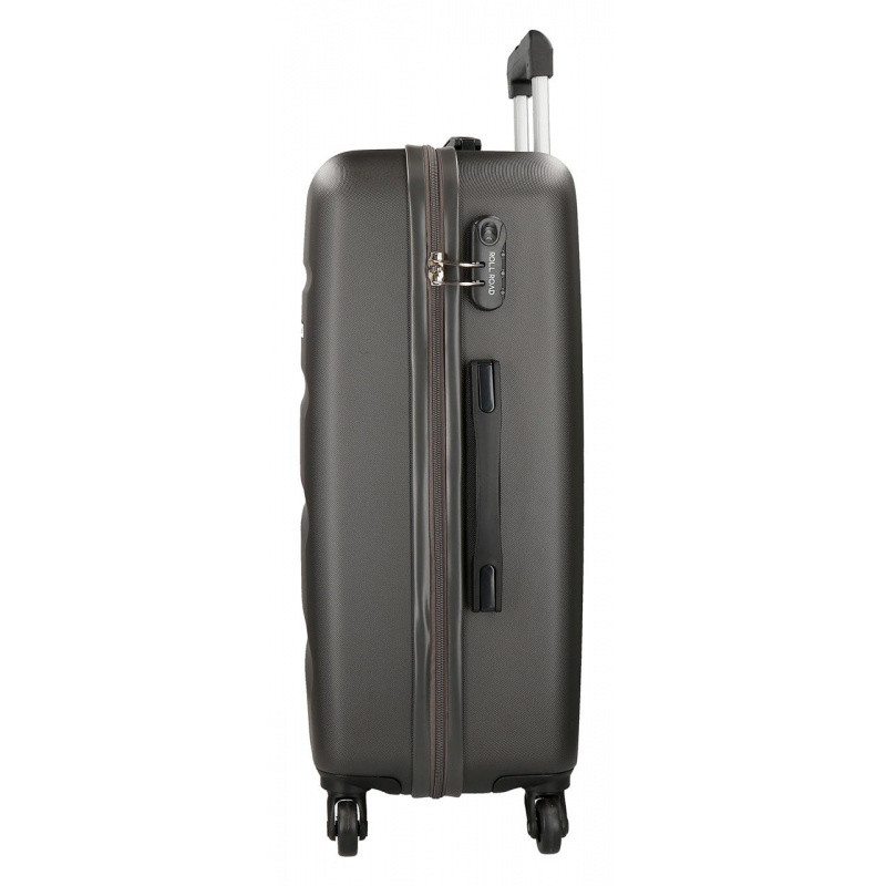 ROLL ROAD Flex Antracita, Sada ABS cestovných kufrov, 55-65-75cm, 5849461 1