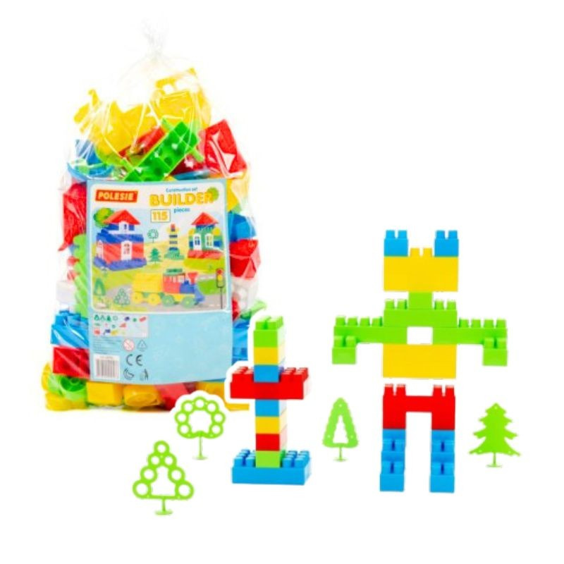 Stavebnica Staviteľ 115 dielov