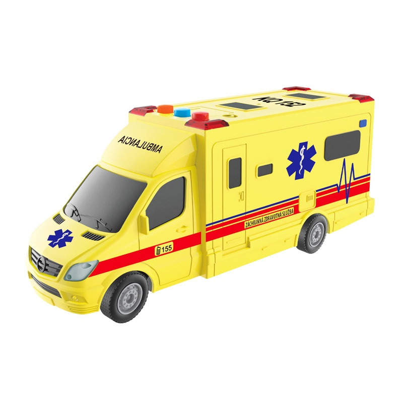 Sanitka SK na zotrvačník, so svetlom a zvukom