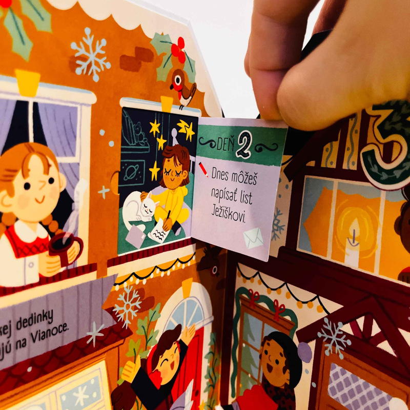 Adventný kalendár: Vianočná dedinka 3