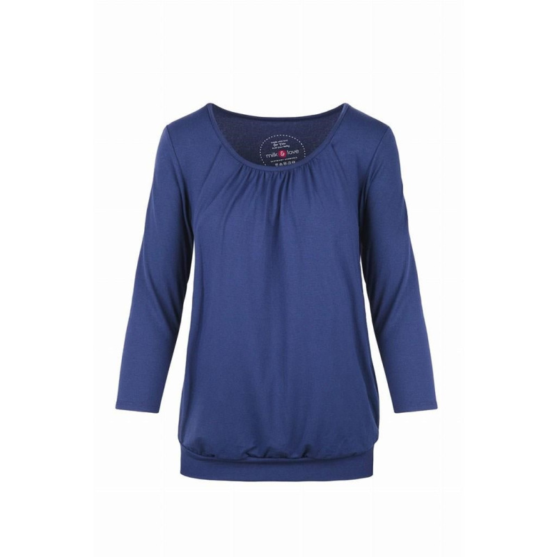 Tehotenské a dojčiace tričko Kangaroo milk & love ružovo hnedá XL 3