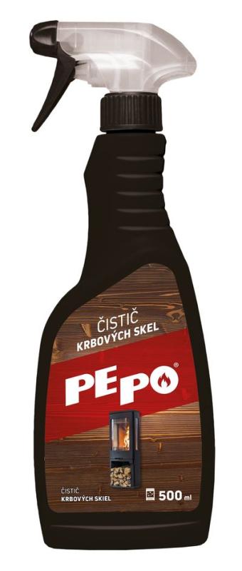 Drana PE-PO® 500 ml, tekutý čistič krbového skla