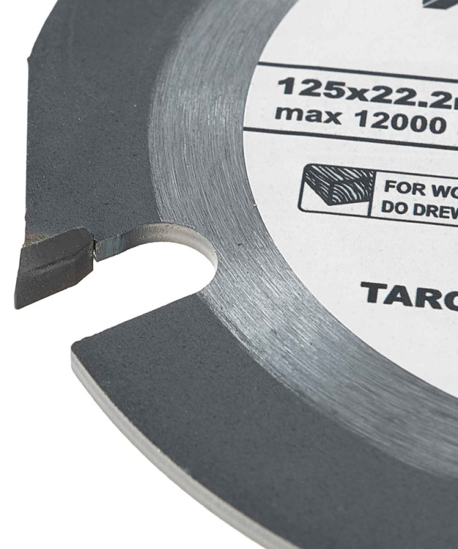 Pílový kotúč s SK plátkami 125 x 3,2 x 22,23mm, 3 zuby, GEKO 1