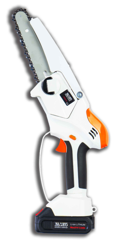 Akumulátorová reťazová píla, lišta 15 cm, 2x batéria 2Ah 21V, 1x nabíjačka, VASKO
