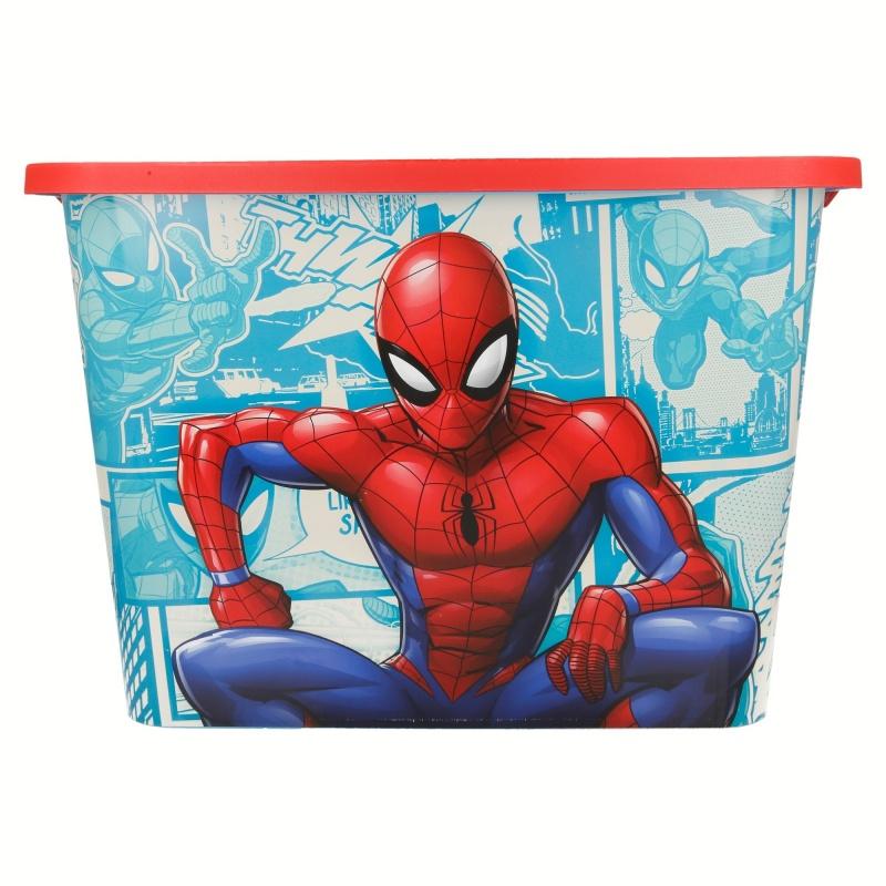 Plastový úložný box Spiderman, 23L, 02626