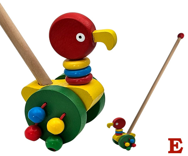 Drevené zvieratko na paličke 5