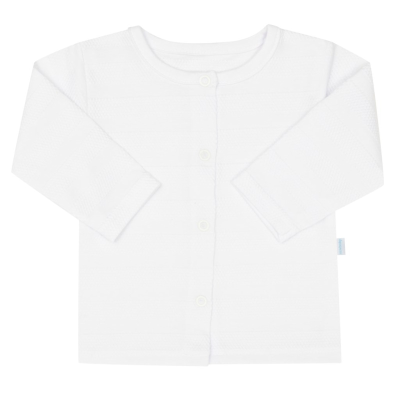 7-dielna dojčenská súpravička do pôrodnice New Baby I AM biela 56 (0-3m) 4