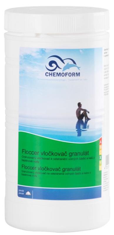 Prípravok do bazéna Chemoform 0907, Floccer vločkovač, granulát, bal. 1 kg