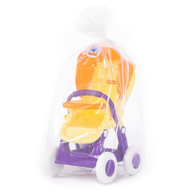 Kočík pre bábiky Alisa žltý 5