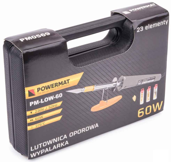 Vypaľovačka do kože a dreva, PM-LOW-60, POWERMAT 14