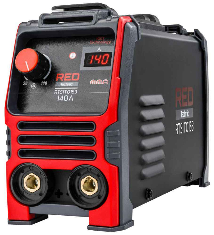 Invertorová zváračka MMA, 20-140A, RED-TECHNIC 9